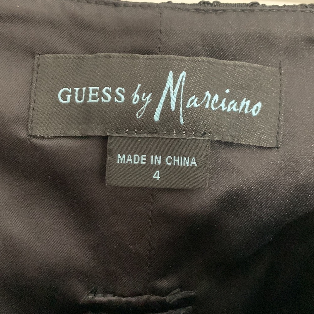 Guess x Marciano high waisted lace black Shortie shorts small - Picture 5 of 5